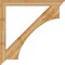 Ekena Millwork Westlake Traditional Rough Sawn Bracket, Western Red Cedar, 4"W x 48"D x 48"H BKT04X48X48WTL01RWR - alternate 3